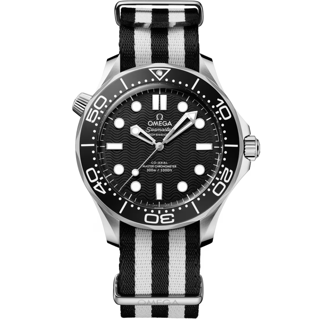 Omega Seamaster Diver 300M 42mm Nato Strap Men's Watch 210.32.42.20.01.005