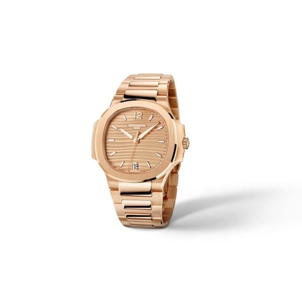 Patek Philippe Nautilus Rose Gold 7118-1R-010 with Golden Brown Opaline dial - Image 5