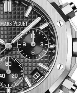 Alternative view of Audemars Piguet ROYAL OAK Black Dial CHRONOGRAPH 41mm