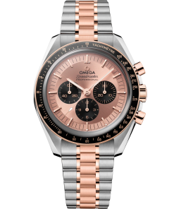 Omega Speedmaster Moonwatch Professional 42 mm Pink Dial Stainless Steel and Sedna�?18k Rose Gold Bracelet 310.20.42.50.99.001