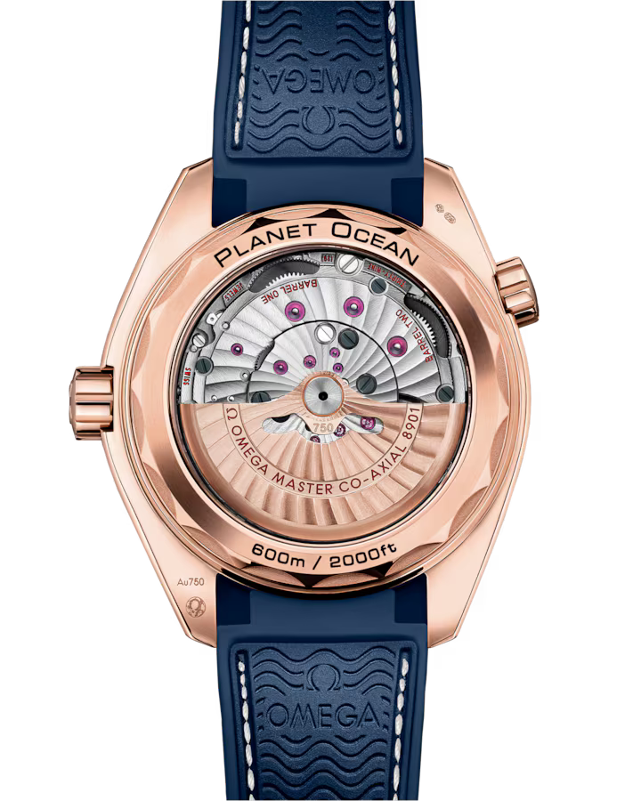 Omega Seamaster Planet Ocean 600M 43.5mm Blue Dial Sedna�?18k Rose Gold Strap 215.63.44.21.03.001 - Image 2