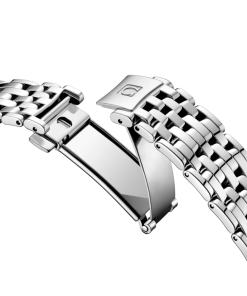 Alternative view of Omega De Ville Prestige 39.5 mm Blue Dial Stainless Steel Bracelet 424.10.40.20.03.001
