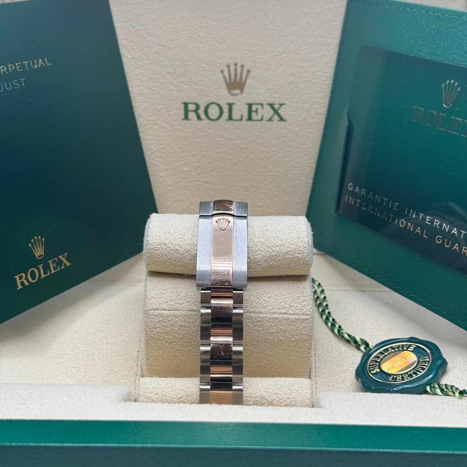 Rolex Lady-Datejust 28mm 279171 Pink Roman Oyster Stainless Steel and Rose Gold - Image 10