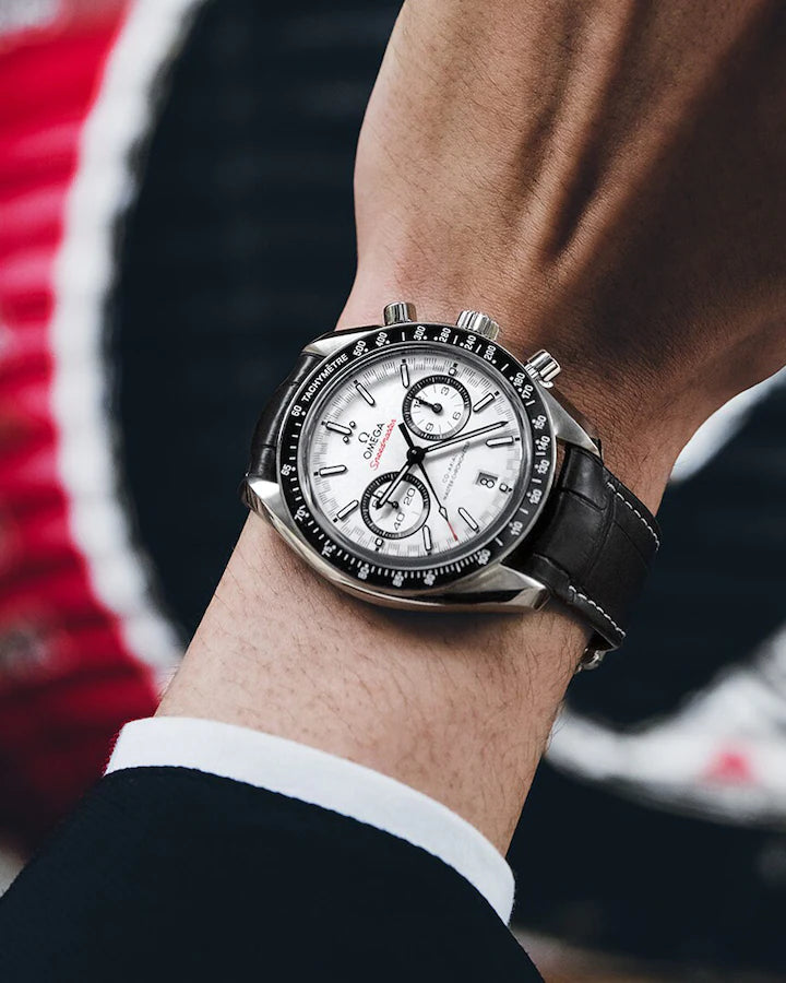 Omega Speedmaster Racing White Dial 44.25mm Stainless Steel Strap 329.33.44.51.04.001 - Image 2