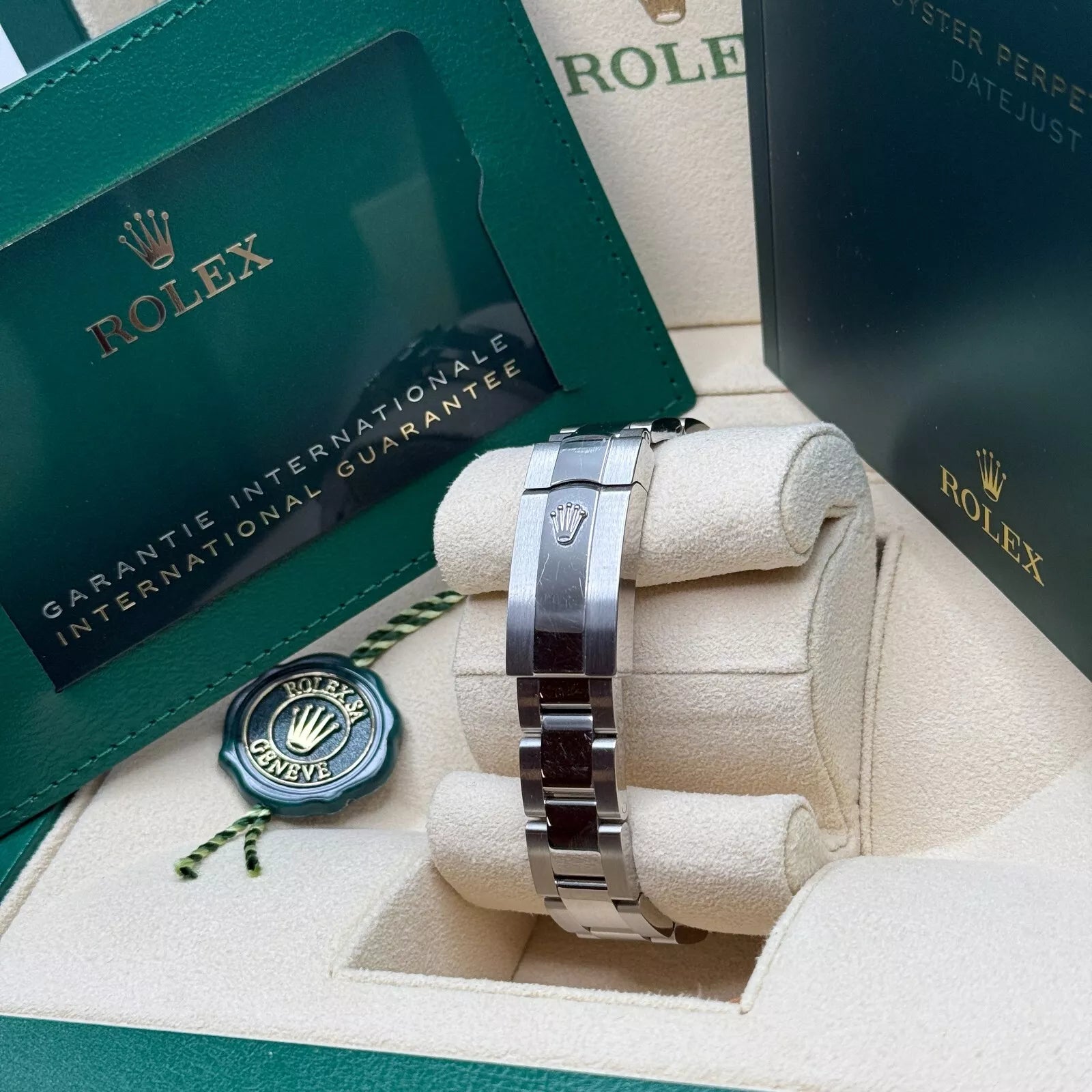Rolex Datejust m278240-0013/0014 31mm Pink Roman Domed Bezel Oyster Oystersteel - Image 6