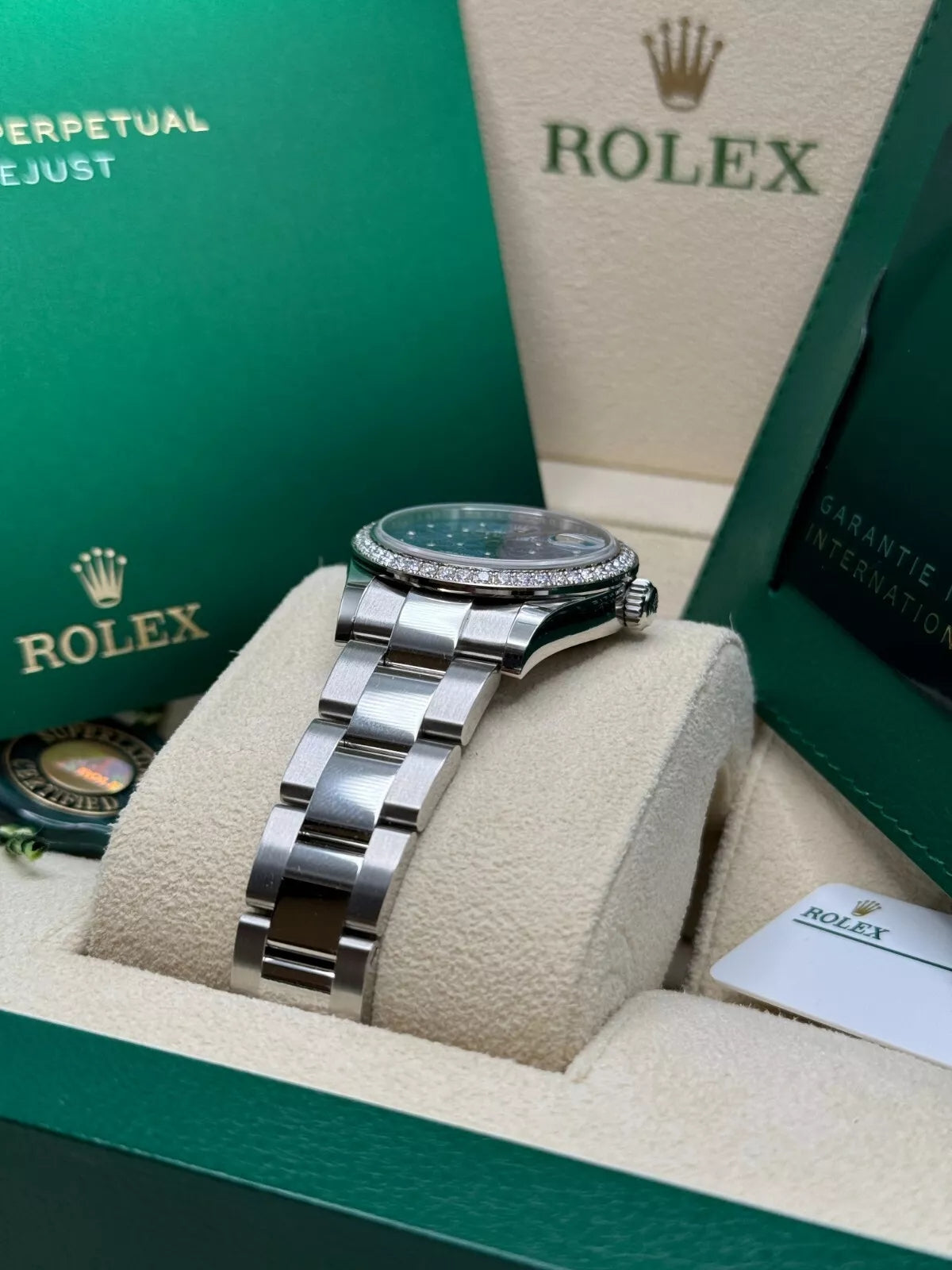 Rolex Datejust m278384RBR-0039/0040 Azzurro Blue 31mm Dial Oyster Watch - Image 7