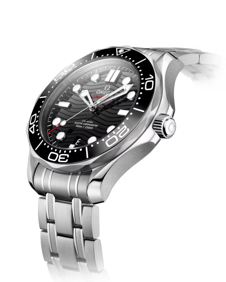 Omega Seamaster Diver 300M 42mm Black Dial Stainless Steel Bracelet 210.30.42.20.01.001 - Image 4