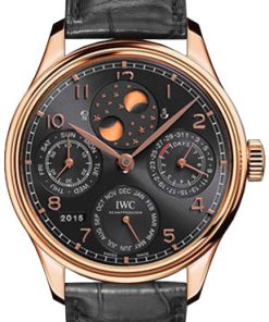IWC Portugieser Perpetual Calendar 44 Obsidian IW503702