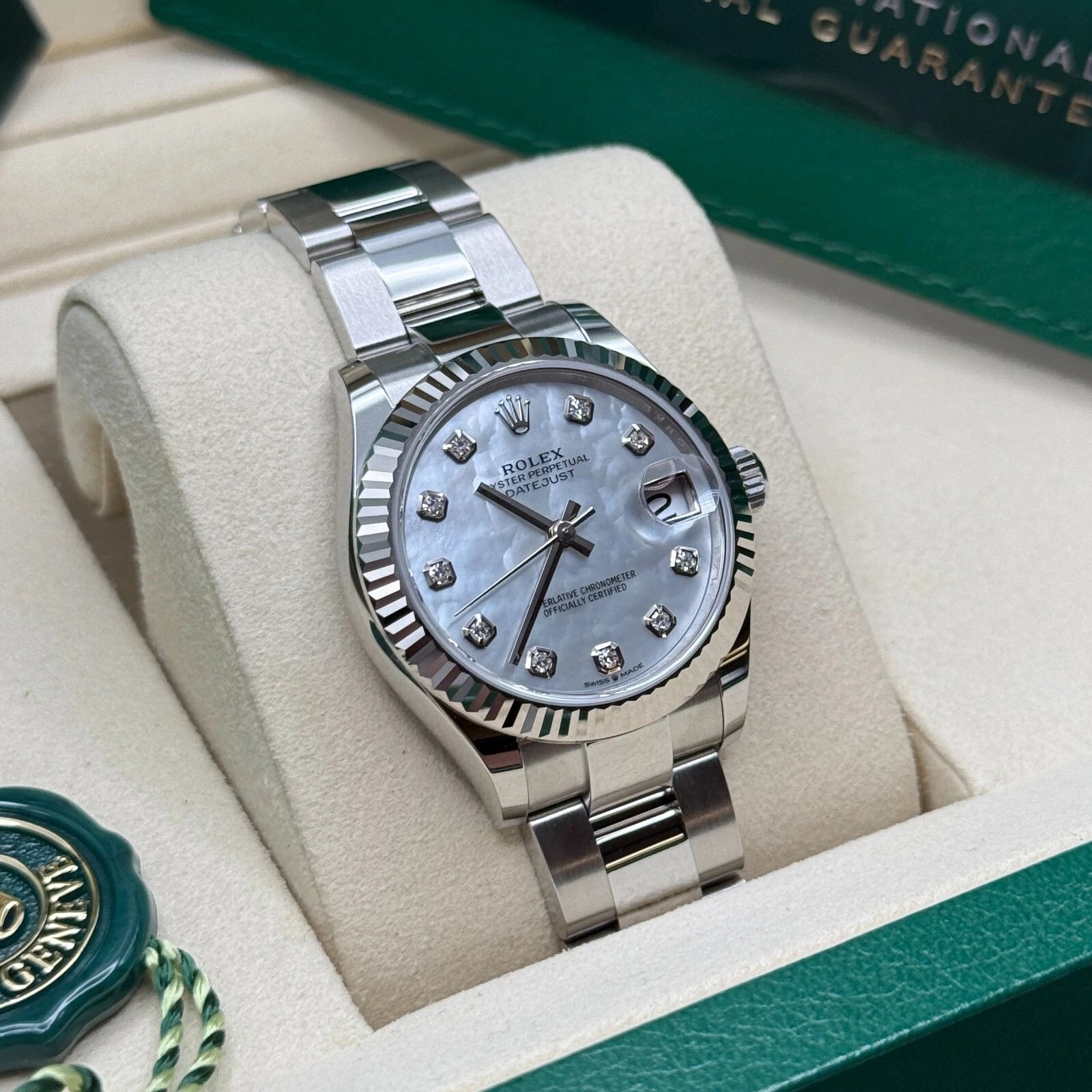 Rolex Datejust m278384RBR-0007/0008 Mother-of-Pearl 31mm Dial Oyster Watch - Image 4
