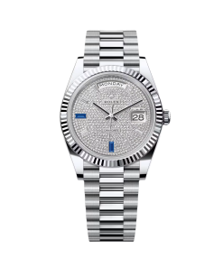 Rolex Day-Date 228236-0009 Diamonds & Sapphires Dial