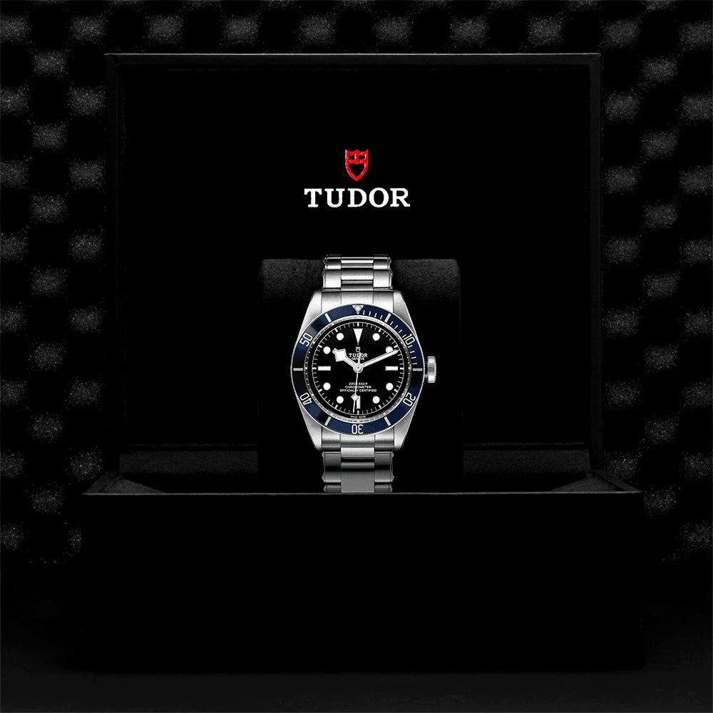 TUDOR Black Bay 41mm Black Dial & Blue Bezel Men's Automatic Bracelet Watch M79230B-0008 - Image 4