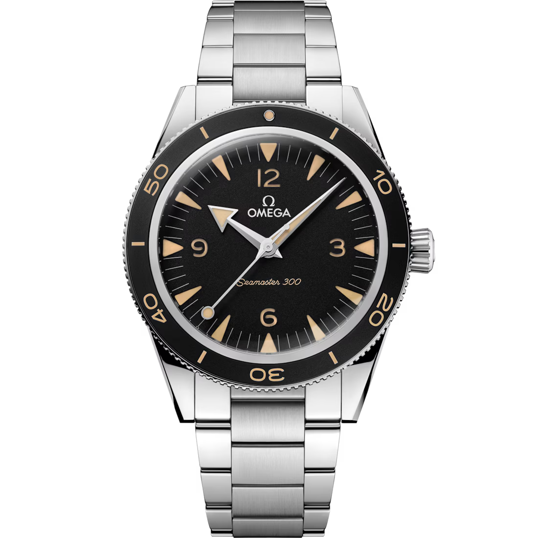 Omega Seamaster 300 41mm Black Dial Stainless Steel Bracelet 234.30.41.21.01.001