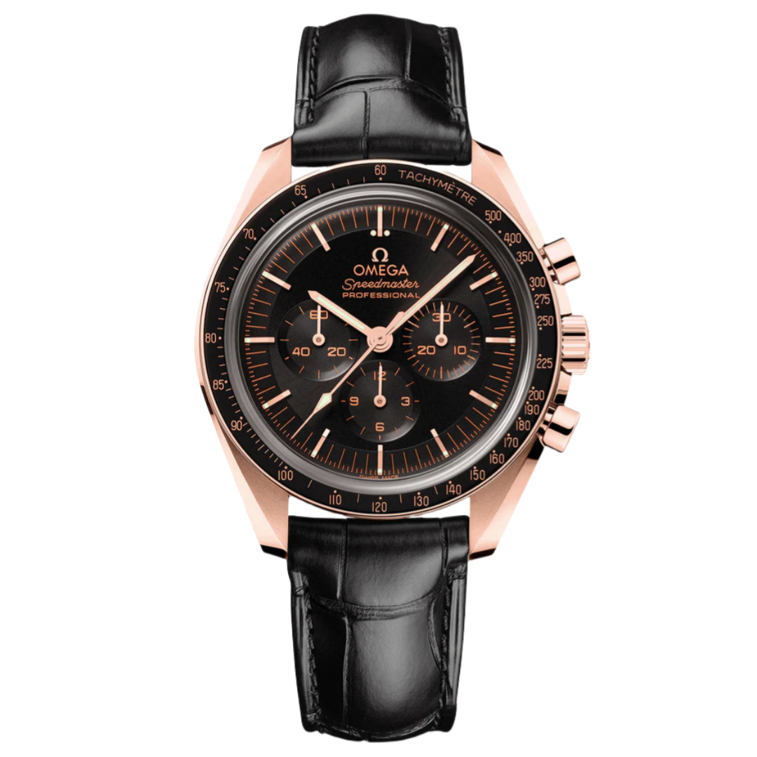 Omega Speedmaster Moonwatch Professional 42mm Black Dial Sedna�?18k Rose Gold Strap 310.63.42.50.01.001