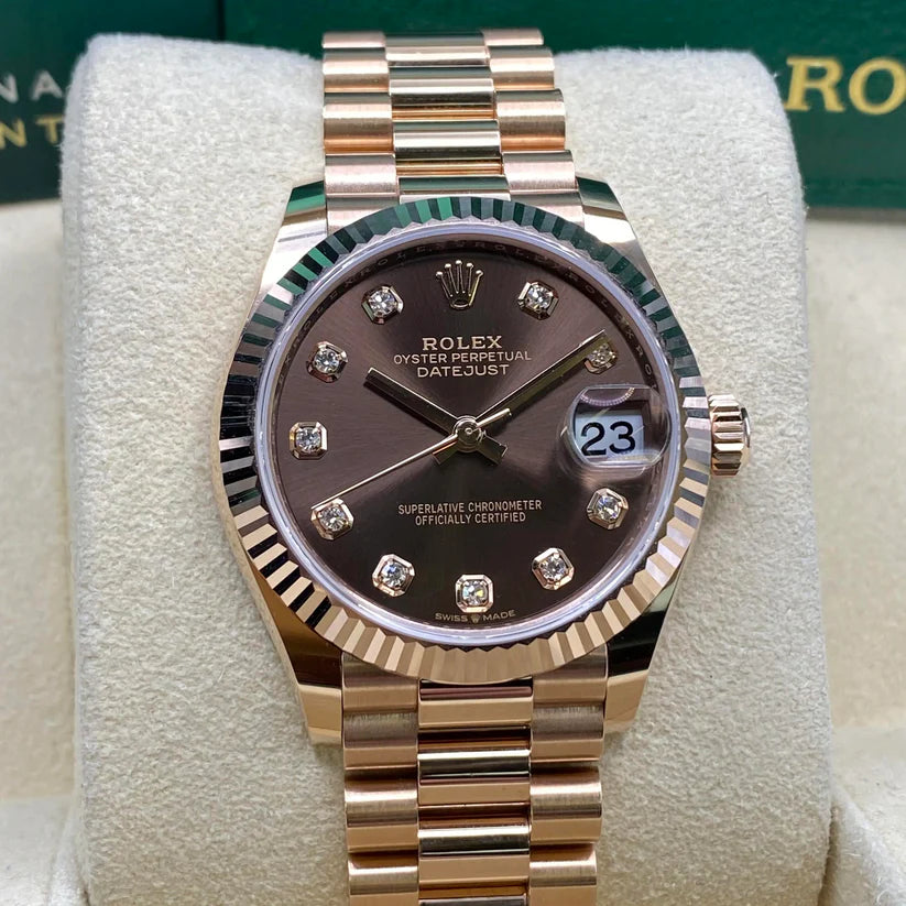 Rolex Datejust m278275-0010 Chocolate 31mm Dial - Image 3