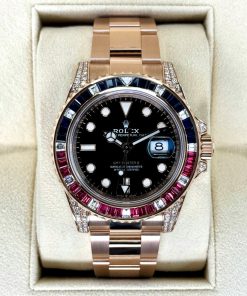 Alternative view of Rolex GMT-Master II 40mm 126755SARU