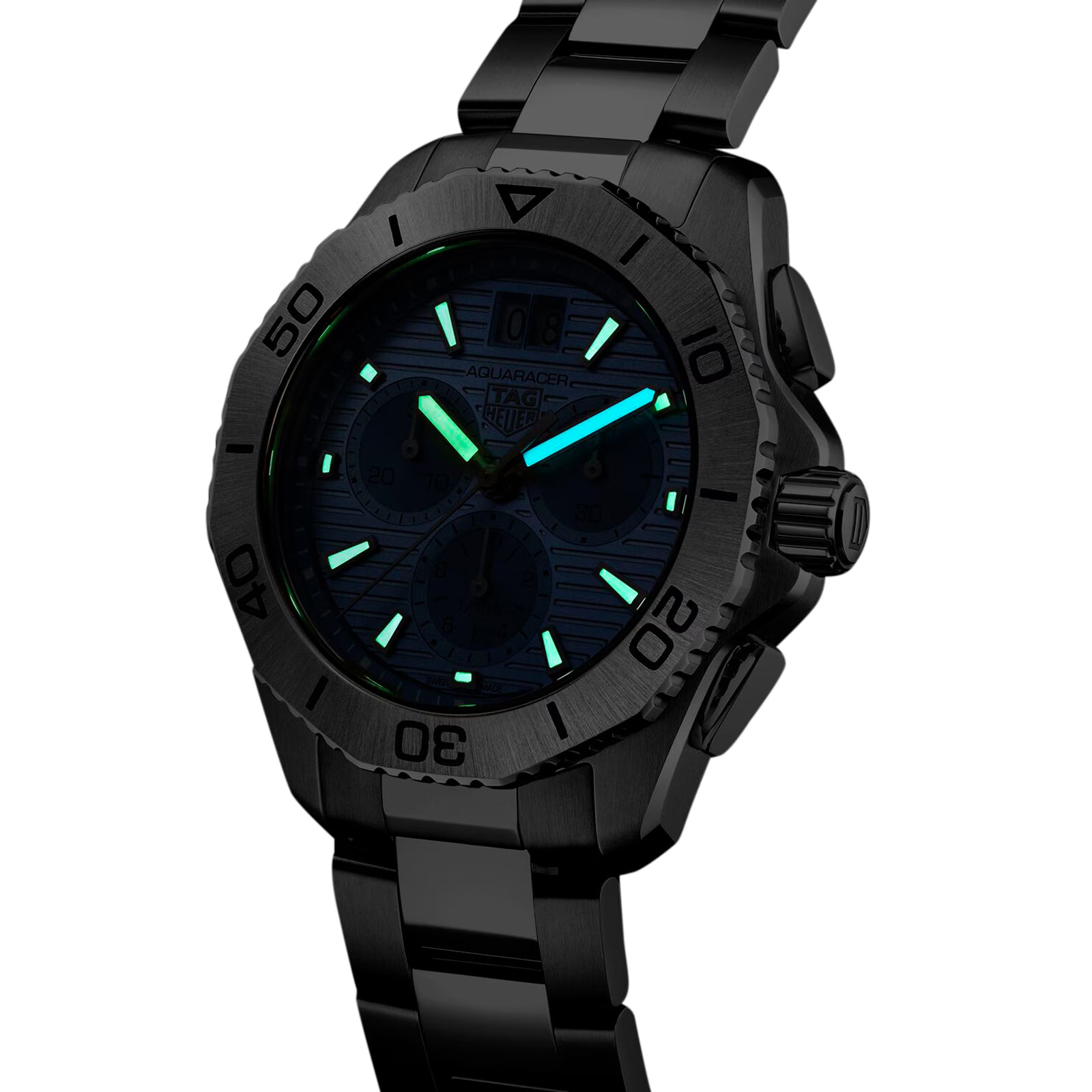 TAG Heuer Aquaracer Chronograph 40mm Mens Watch Blue CBP1112.BA0627 - Image 2