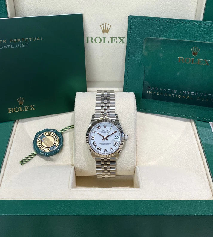 Rolex Datejust m278274-0009/0010 White 31mm Dial Oyster Watch - Image 7