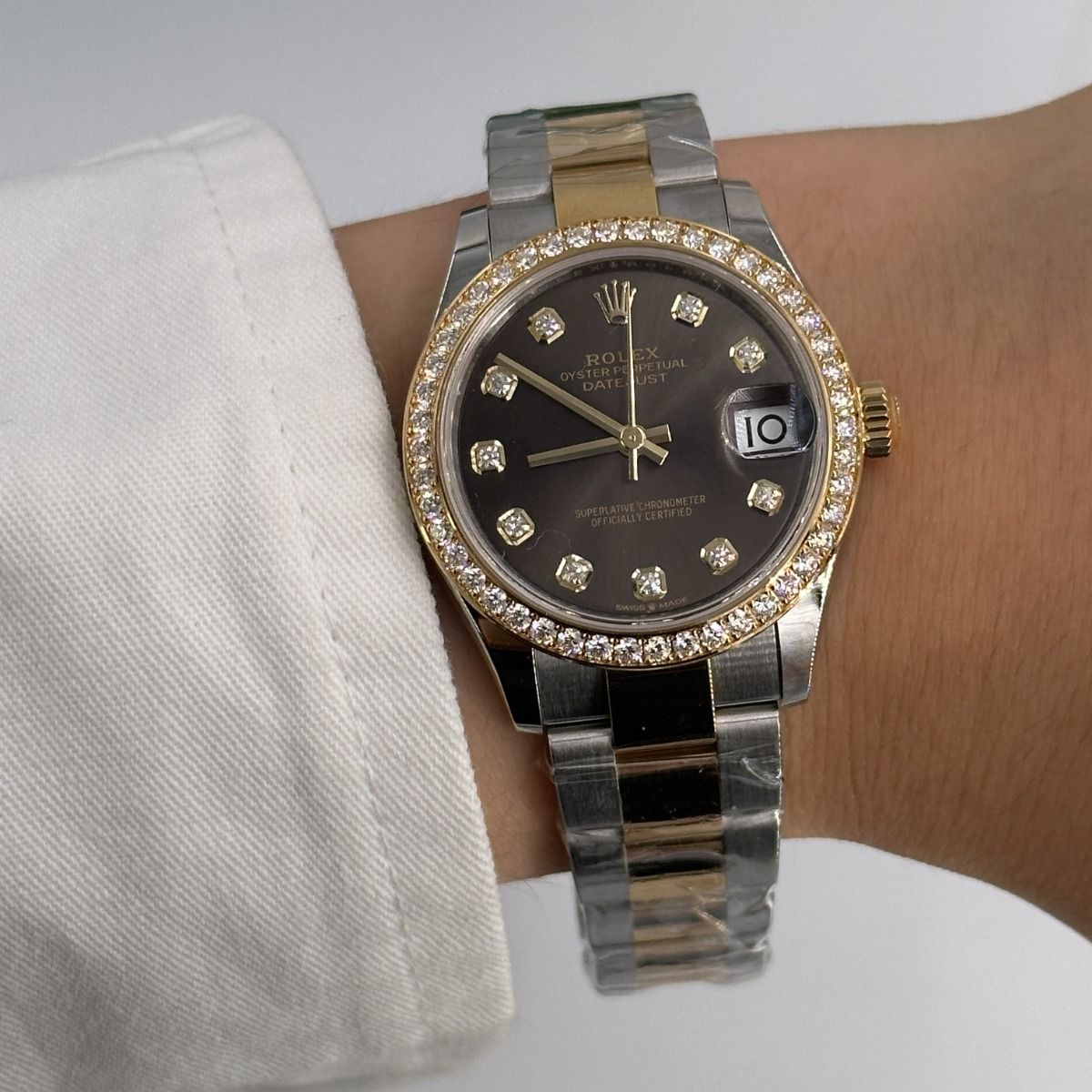 Rolex Datejust m278383RBR-0021/0022 31mm Dark Grey Dial Oyster Bracelet - Image 17