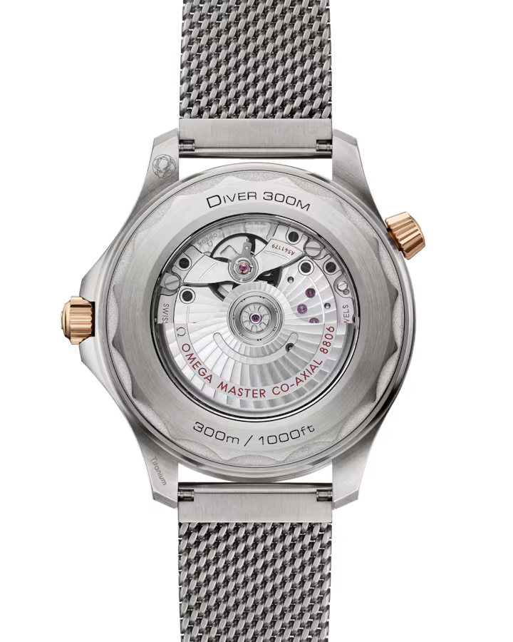 Omega Seamaster Diver 300m, Titanium and OMEGA’s exclusive 9K Bronze Gold, 42mm 210.90.42.20.10.001 - Image 4