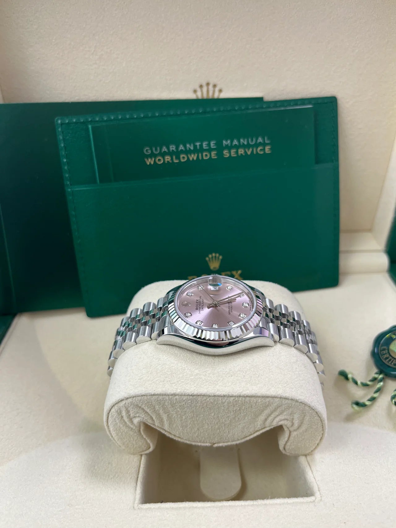 Rolex Datejust m278274-0031/0032 Pink 31mm Dial Oyster Watch - Image 8