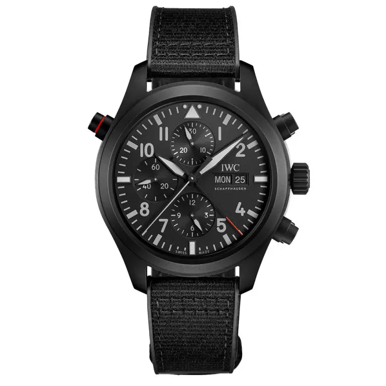 IWC Pilot's Watch Double Chronograph Top Gun Ceratanium 44mm IW371815
