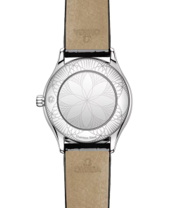 Alternative view of Omega De Ville Mini Trésor 26mm White Dial with Diamonds Stainless Steel Strap 428.17.26.60.04.007
