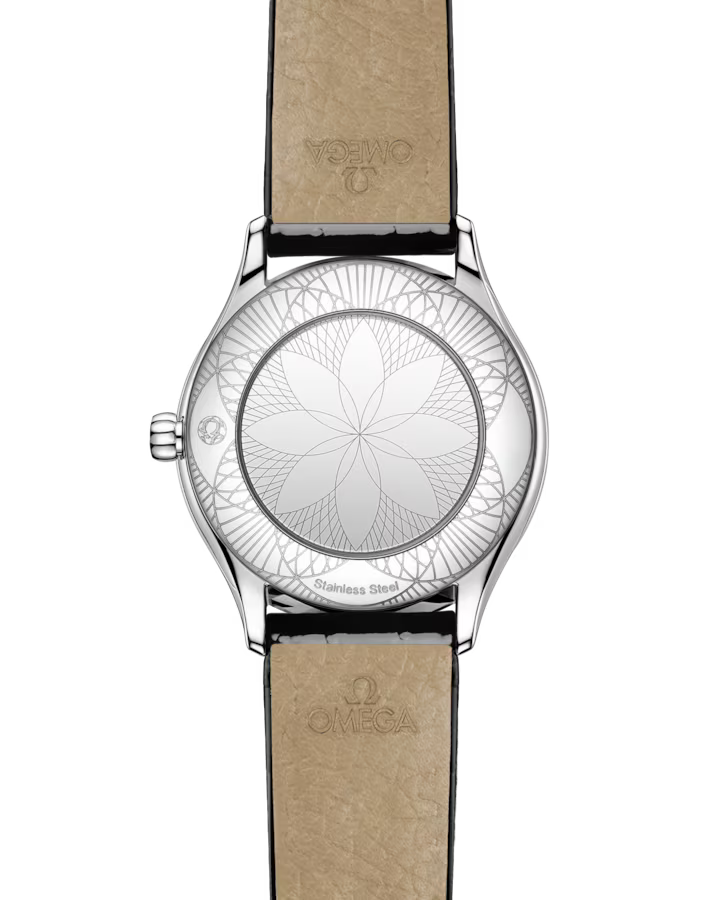 Omega De Ville Mini Trésor 26mm White Dial with Diamonds Stainless Steel Strap 428.17.26.60.04.007 - Image 2