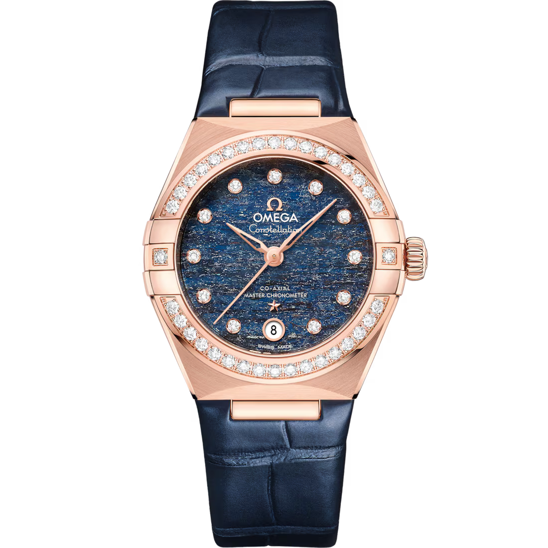 Omega Constellation Ladies' Selection 29mm Sedna�?gold on leather strap 131.58.29.20.99.006