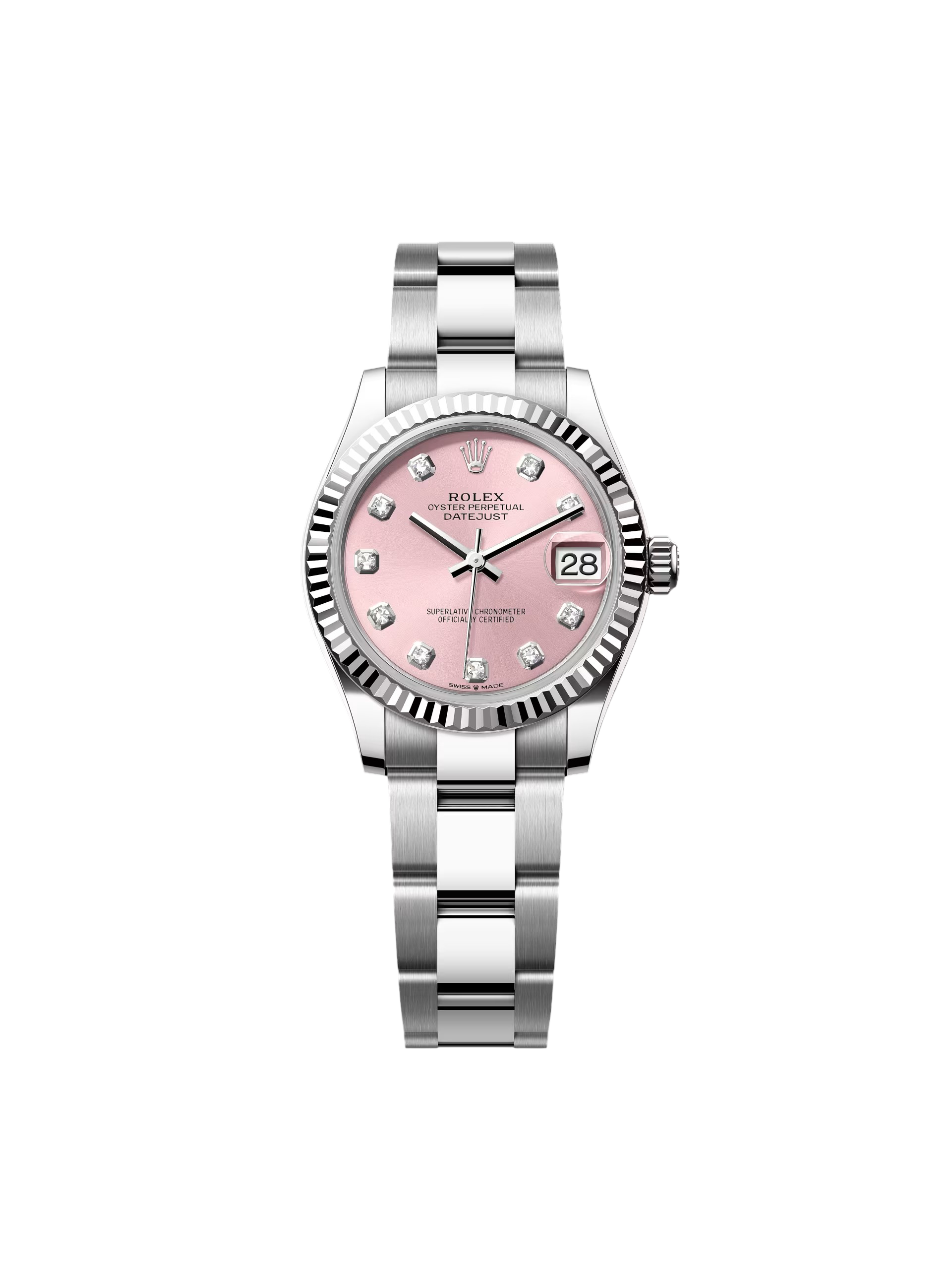 Rolex Datejust m278274-0031/0032 Pink 31mm Dial Oyster Watch - Image 2