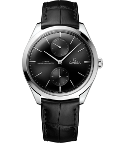 Omega De Ville Trésor 40mm Black Dial Stainless Steel Strap 435.13.40.22.01.001