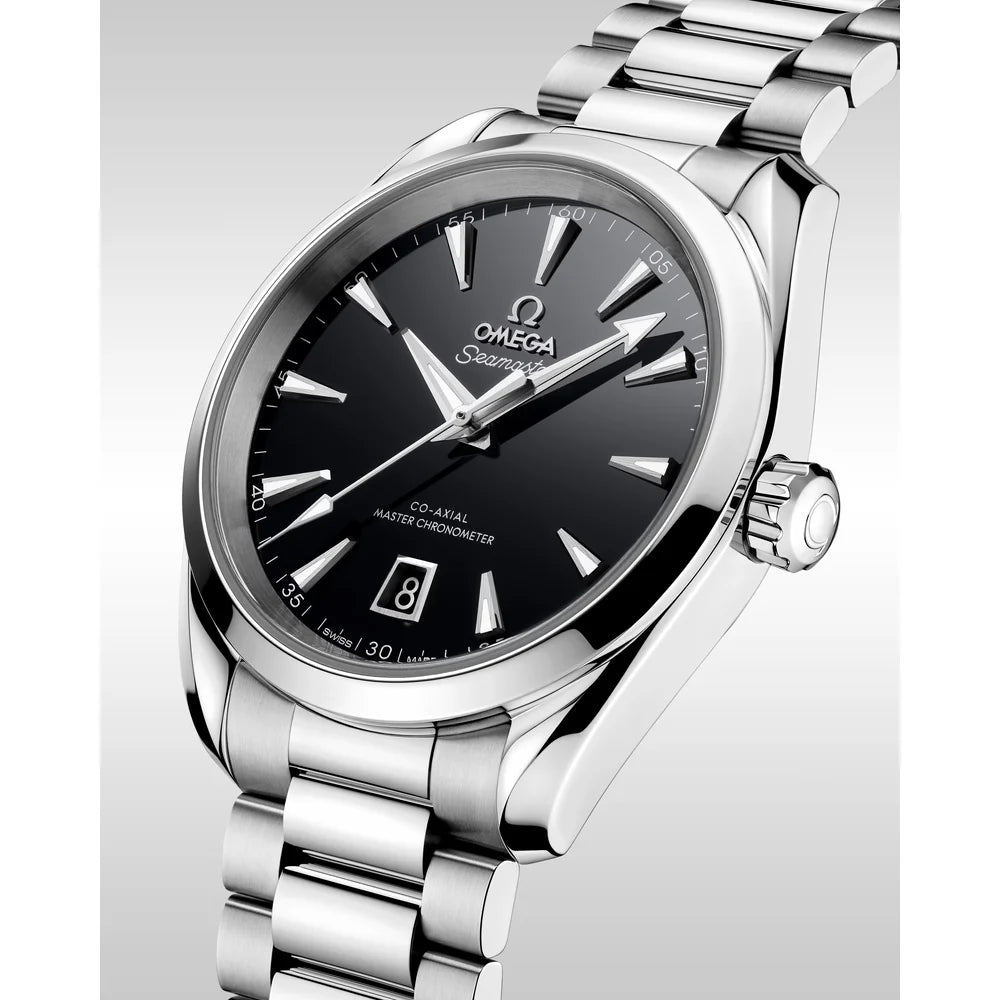 OMEGA Seamaster Aqua Terra 41mm Black Dial Stainless Steel Bracelet 220.10.38.20.01.004 - Image 3