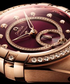 Alternative view of OMEGA Constellation 34mm Red Dial with Diamonds Sedna�?18k Rose Gold Strap 131.58.34.20.61.001