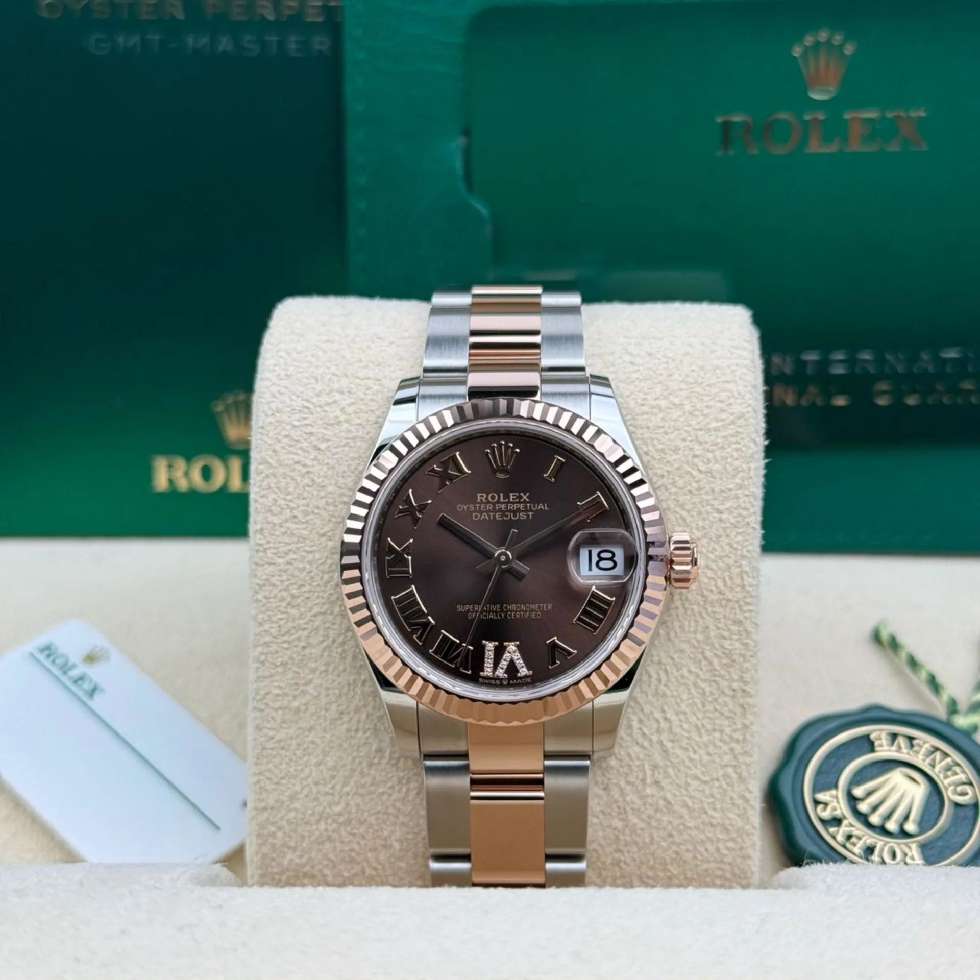 Rolex Datejust m278271-0003/0004 Chocolate 31mm Dial Oyster Bracelet Watch - Image 8