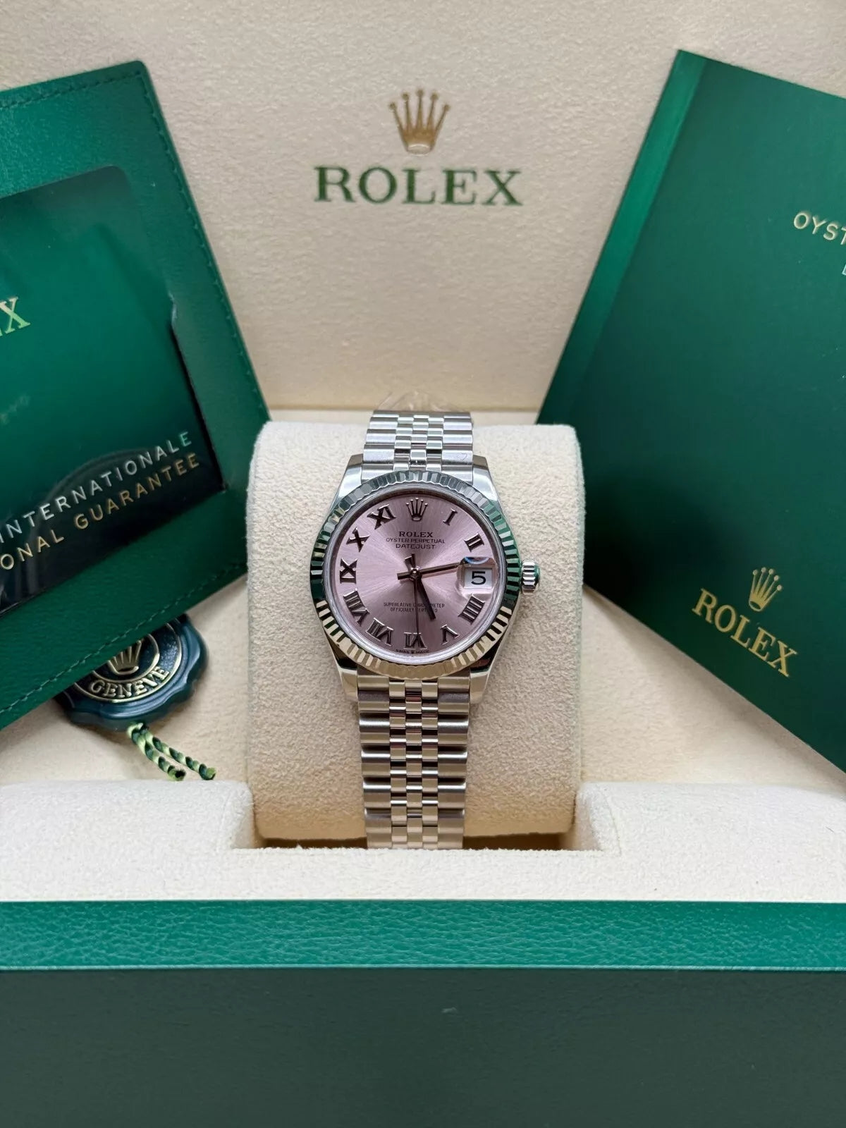 Rolex Datejust m278274-0019/0020 Pink 31mm Dial Oyster Watch - Image 14