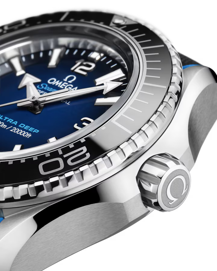 Omega Seamaster Planet Ocean 6000m Ultra Deep Blue Dial 45.5mm on Strap 215.32.46.21.03.001 - Image 3