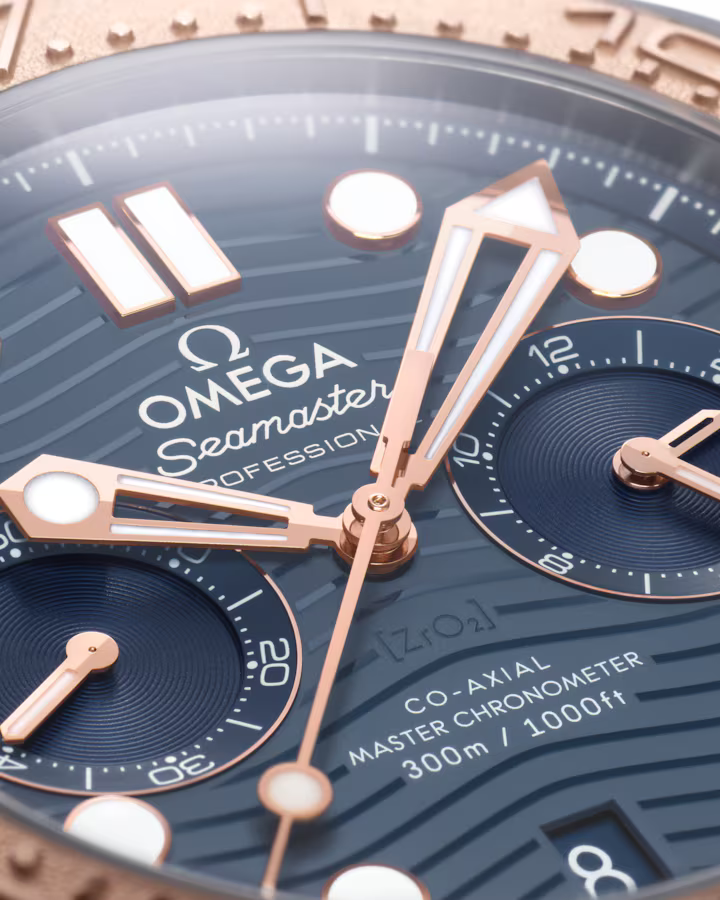 Omega Seamaster Diver 300M 44mm Blue Dial Titanium �?tantalum �?Sedna�?18k Rose Gold Bracelet 210.60.44.51.03.001 - Image 6