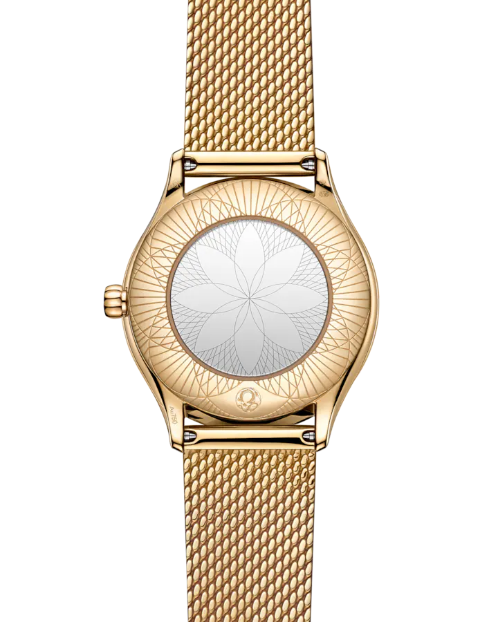 Omega De Ville Mini Trésor 26mm White Dial with Diamonds Moonshine�?18k Rose Gold Bracelet 428.55.26.60.04.001 - Image 3
