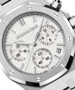 Alternative view of Audemars Piguet ROYAL OAK Silver-Toned Dial CHRONOGRAPH 41mm 26240ST.OO.132ST.03