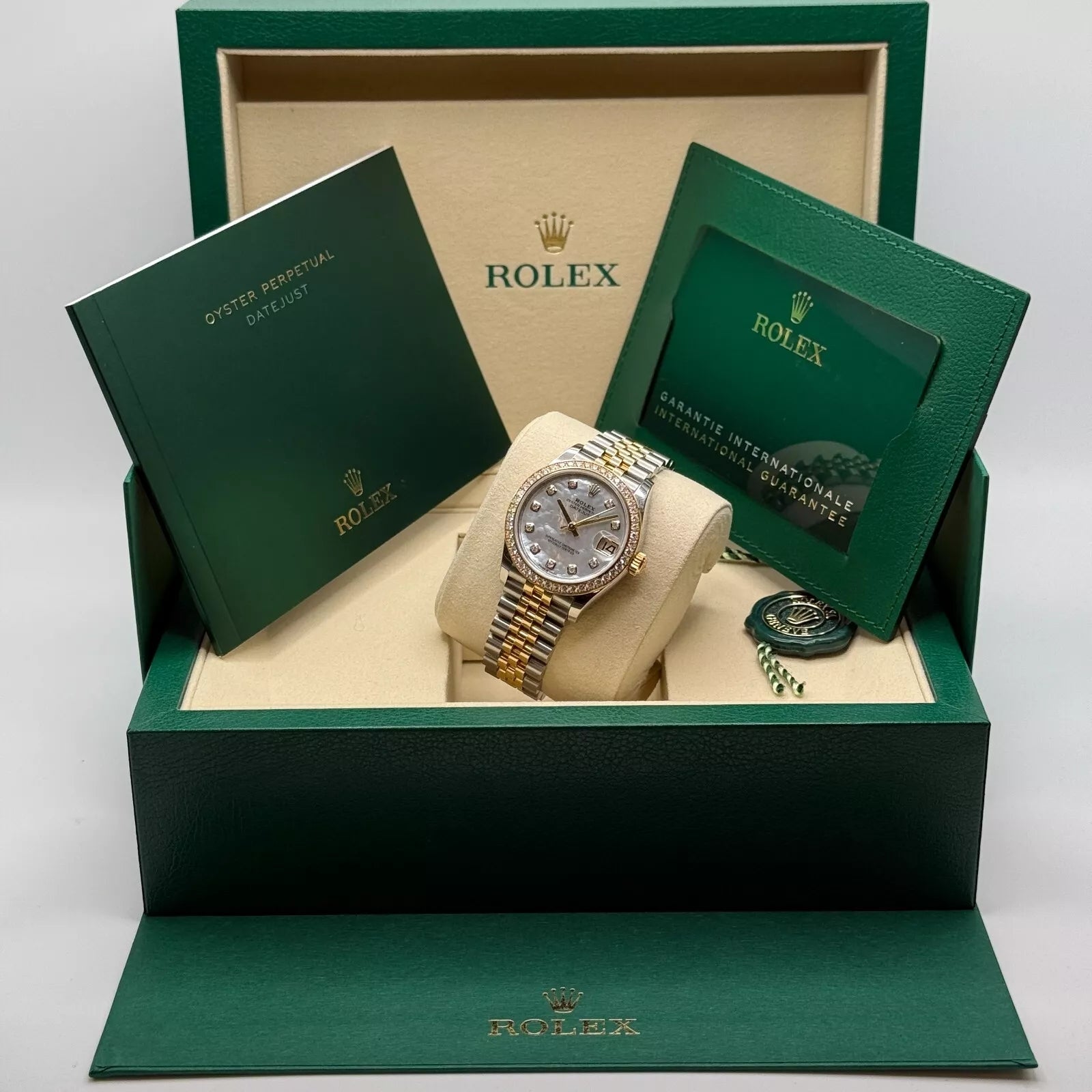 Rolex Datejust m278383-0027/0028 31mm Mother of Pearl Dial Oyster Bracelet - Image 11