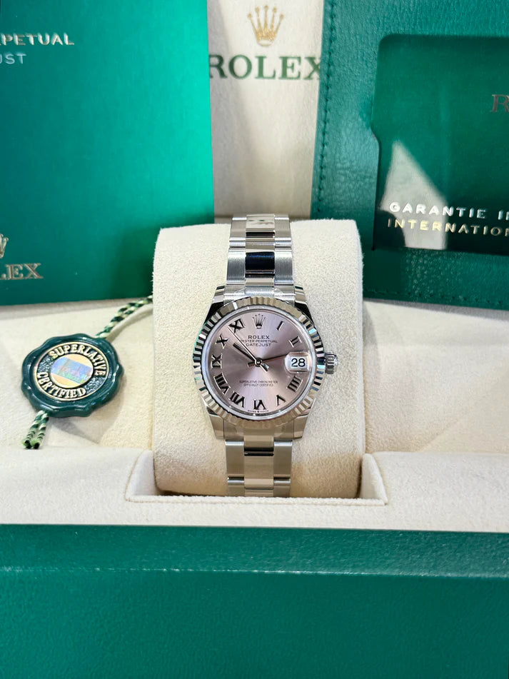 Rolex Datejust m278274-0019/0020 Pink 31mm Dial Oyster Watch - Image 13