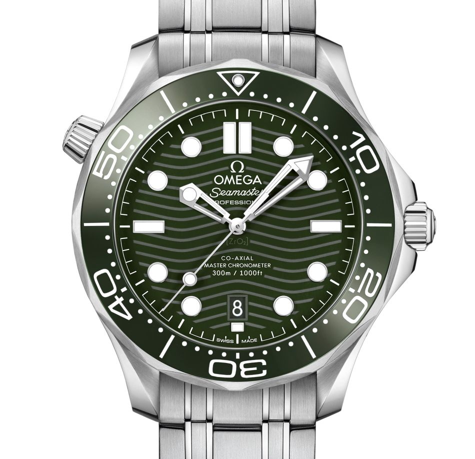 Omega Seamaster Diver 300M 42mm Green Dial Stainless Steel Bracelet 210.30.42.20.10.001 - Image 2