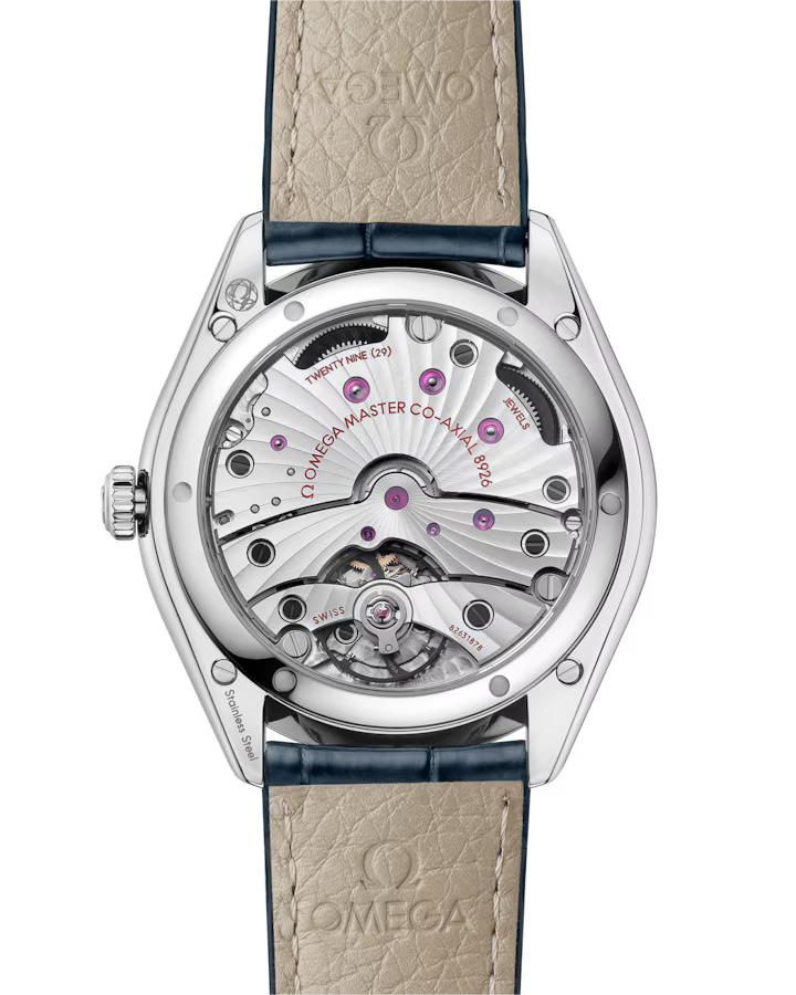 Omega De Ville Trésor 40mm Blue Dial Stainless Steel Strap 435.13.40.21.03.002 - Image 2