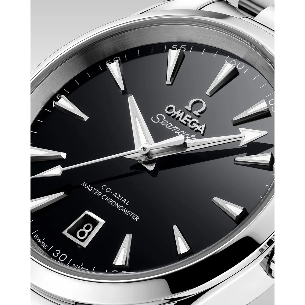 OMEGA Seamaster Aqua Terra 41mm Black Dial Stainless Steel Bracelet 220.10.38.20.01.004 - Image 2