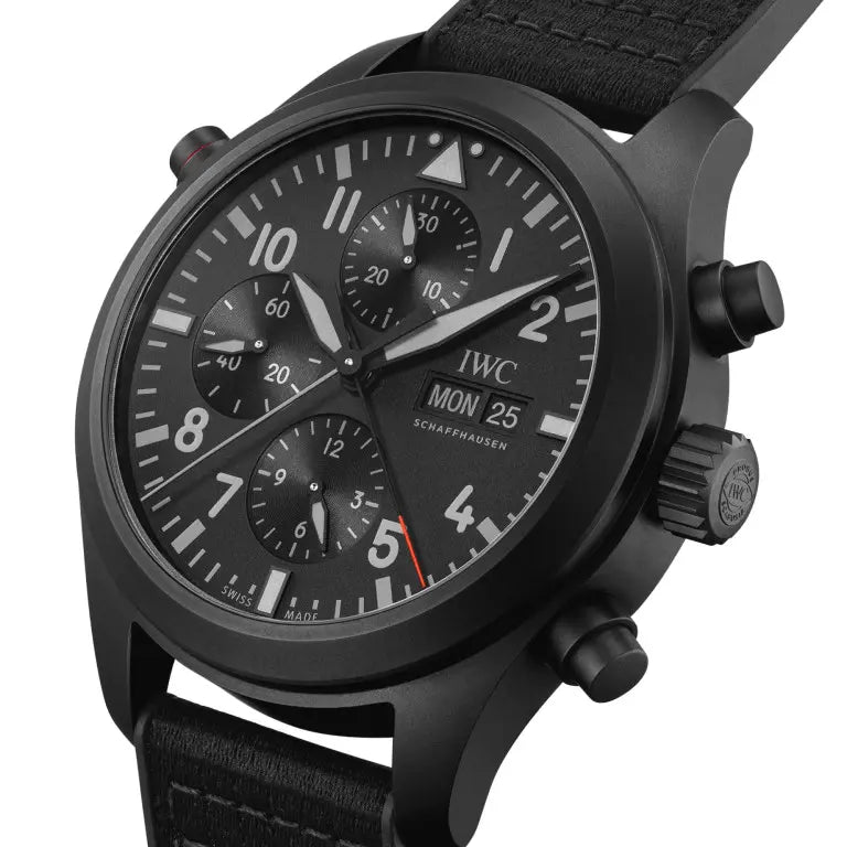 IWC Pilot's Watch Double Chronograph Top Gun Ceratanium 44mm IW371815 - Image 2