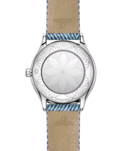 Alternative view of Omega De Ville Mini Trésor 26mm White Dial with Diamonds Stainless Steel Strap 428.17.26.60.04.009