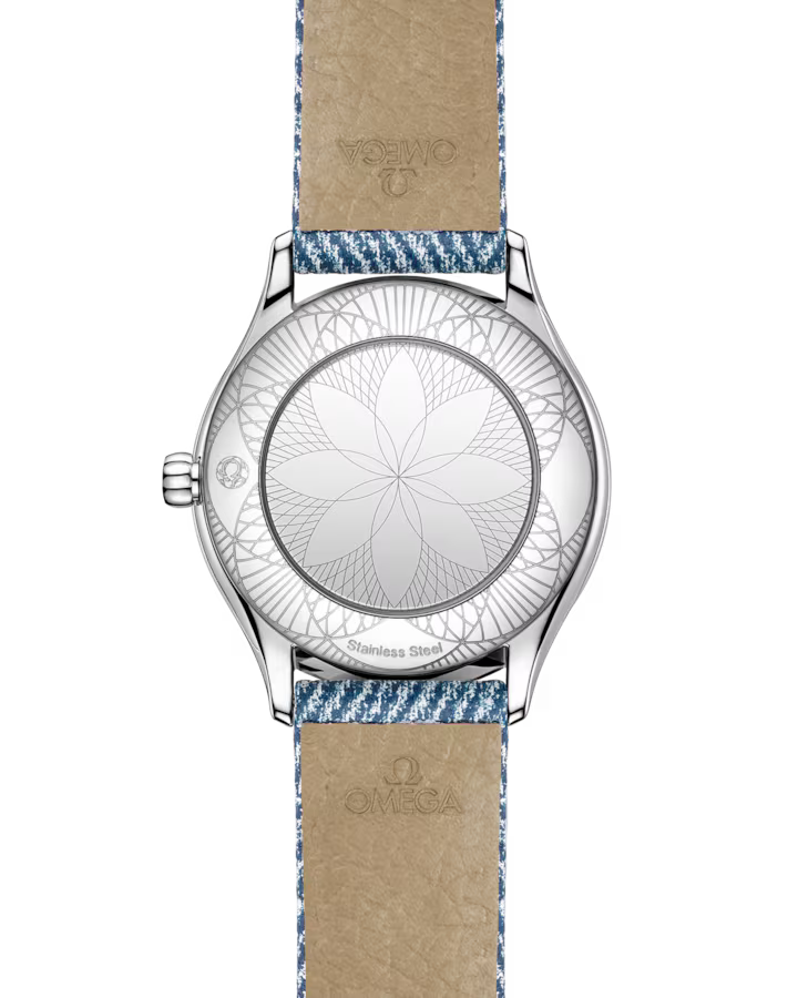 Omega De Ville Mini Trésor 26mm White Dial with Diamonds Stainless Steel Strap 428.17.26.60.04.009 - Image 2