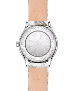 Alternative view of Omega De Ville Mini Trésor 26mm White Dial with Diamonds Stainless Steel Strap 428.17.26.60.04.002