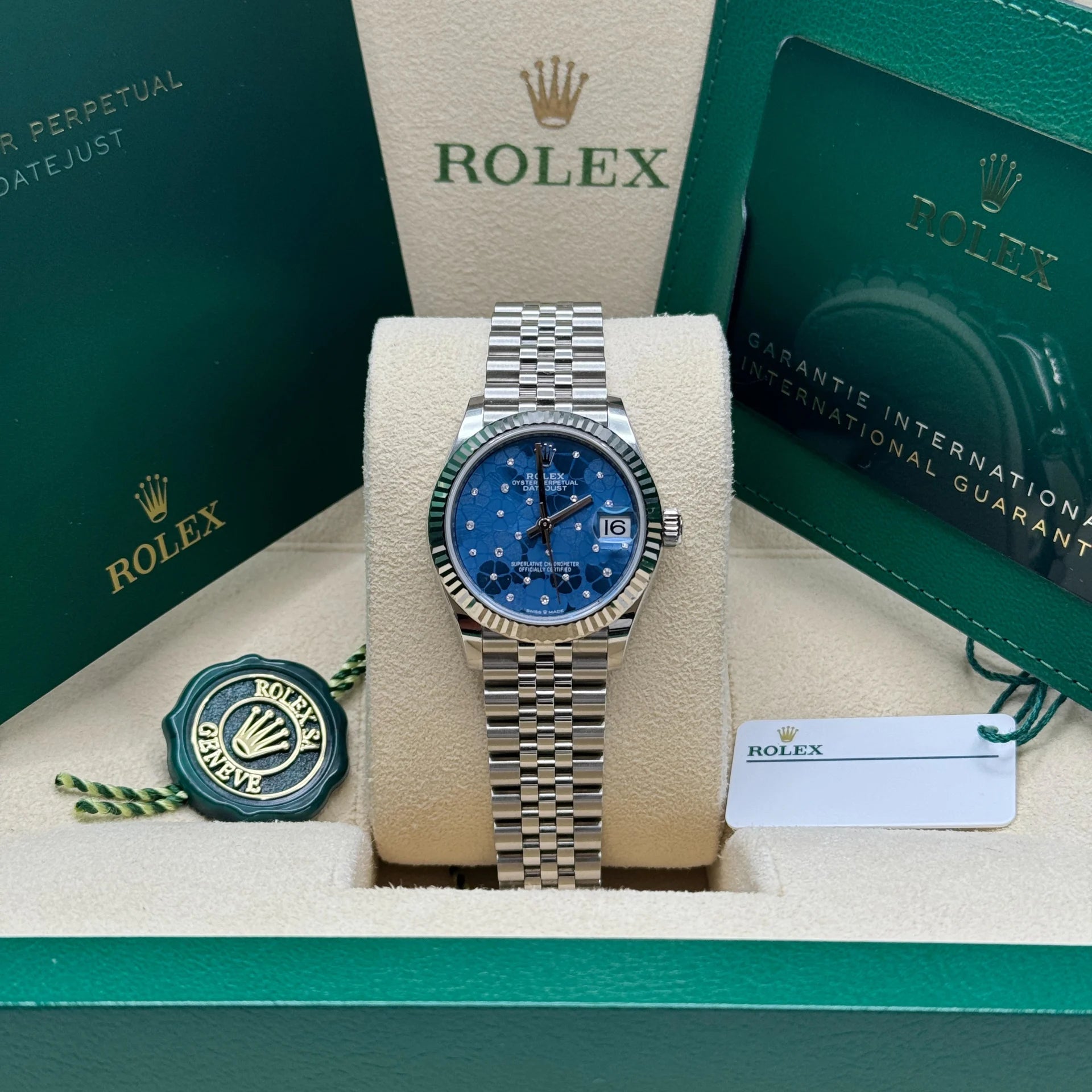 Rolex Datejust m278274-0035/0036 Azzurro Blue Dial Oyster Watch - Image 14