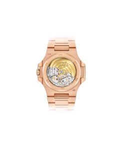 Alternative view of Patek Philippe Nautilus Rose Gold 5711-1R-001 with Light/Dark Brown Gradated dial