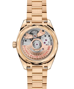 Alternative view of Omega Seamaster Aqua Terra Shades 34 mm Silver Dial Moonshine�?18k Yellow Gold Bracelet 220.50.34.20.02.001